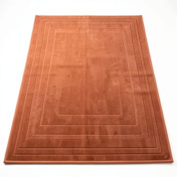 Oak Bridge Rectangular Outdoor Rug - Terracotta (synthetic illustration; no displayed measurements)