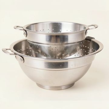 Sonja 3 Piece Stainless Steel Colander Set (synthetic illustration; no displayed measurements)
