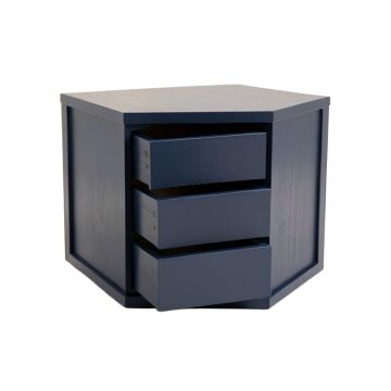 Elm Bridge Small-Parts Storage Drawer Cabinet - Navy