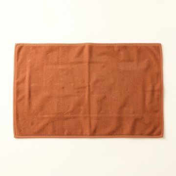 Clay Crossing Bath Mat - Terracotta (synthetic illustration; no displayed measurements)