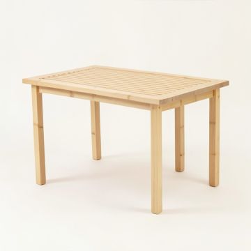 Bay Crossing Patio Table - Beige (synthetic illustration; no displayed measurements)