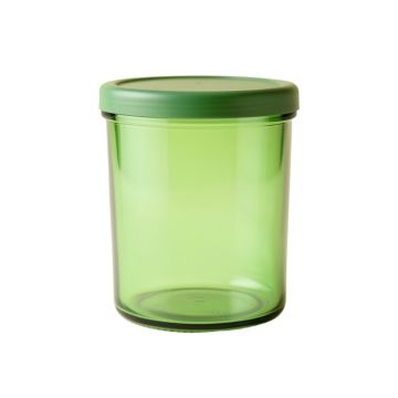 Moss Bluff Storage Canister With Lid - Green