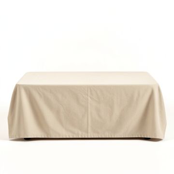 Field Canyon Flat Bed Sheet - Beige (synthetic illustration; no displayed measurements)