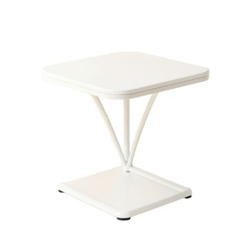 Cedar Crossing Compact Balcony Table - White