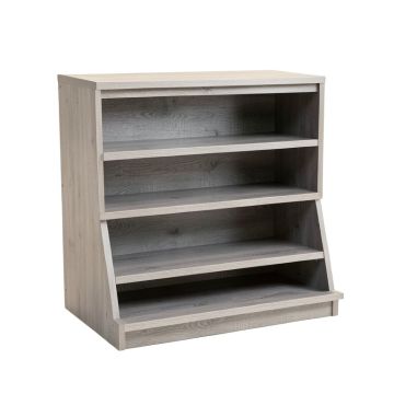 Ridge Branch Desktop Shelving Unit - Gray