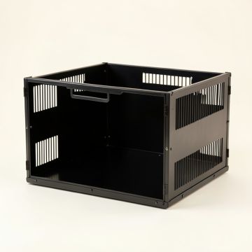 Briar Branch Empty Furniture-Style Pet Crate - Black (synthetic illustration; no displayed measurements)