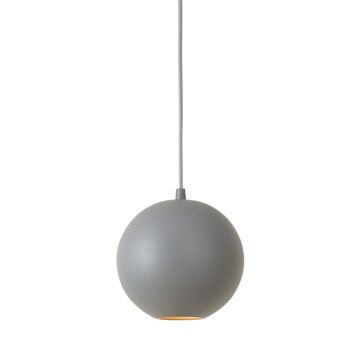 Lake Crossing Pendant Light Suspended From One Plain Cable - Gray