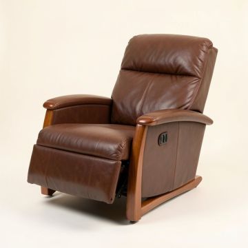 Eastan 34 '' Wide Faux Leather Power Lift Assist Standard Recliner (synthetic illustration; no displayed measurements)