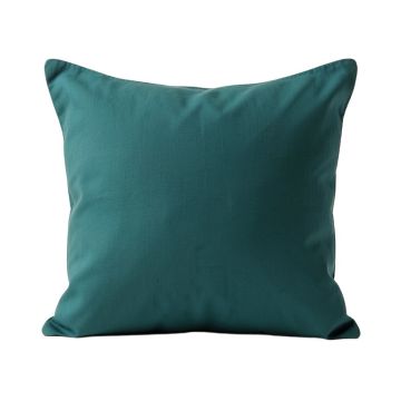 Risinger Bohemian Bed Of Wild Garden Cotton Throw Pillow Cover