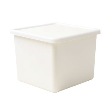 Spruce Brook Closed Outdoor Storage Box - White