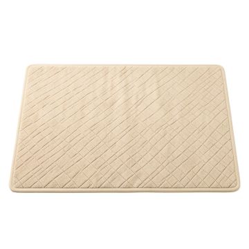 River Branch Bath Mat - Beige