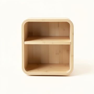 Bay Bridge Empty Mug-Storage Cabinet Insert - Beige (synthetic illustration; no displayed measurements)