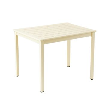 Pine Bridge Patio Table - Cream (synthetic illustration; no displayed measurements)