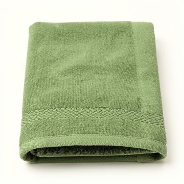 Laurel Falls Bath Towel - Green (synthetic illustration; no displayed measurements)