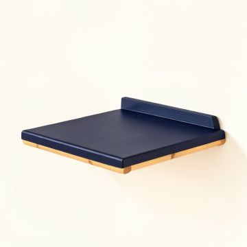Laurel Canyon Wall-Mounted Cat Perch - Navy (synthetic illustration; no displayed measurements)