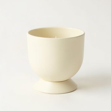 Vale Crest Empty Candle Holder - Cream (synthetic illustration; no displayed measurements)