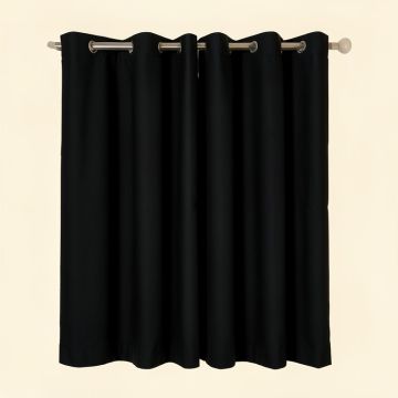Aubigny Solid Color Blackout Thermal Grommet Single Curtain Panel (synthetic illustration; no displayed measurements)