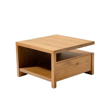 Campania Floor Shelf Coffee Table With Storage