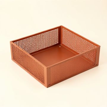 Brook Canyon Empty Under-Desk Cable Tray - Terracotta (synthetic illustration; no displayed measurements)