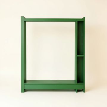 Sage Bridge Empty Garment Rack - Green (synthetic illustration; no displayed measurements)
