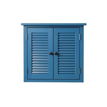 Juniper Bridge Wall-Mounted Laundry Cabinet - Blue