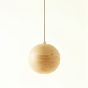 Fern Dale Pendant Light Suspended From One Plain Cable - Ivory (synthetic illustration; no displayed measurements)