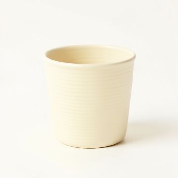Reed Brook Empty Candle Holder - Cream (synthetic illustration; no displayed measurements)