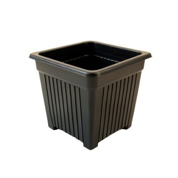 Spruce Bridge Empty Raised Planter - Black