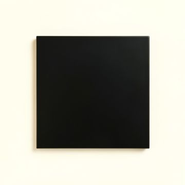 Stone Bluff Uninstalled Square Decorative Tile - Black (synthetic illustration; no displayed measurements)