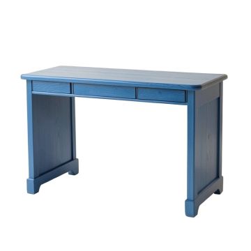 Oak Arc Writing Desk - Blue