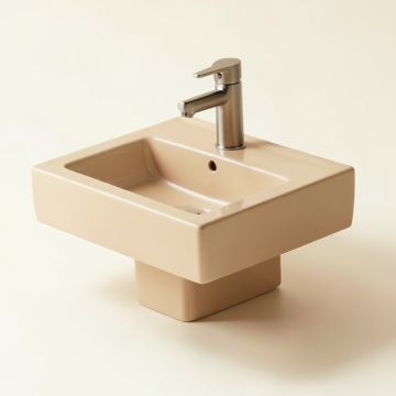 Archer Vitreous China Rectangular Undermount Bathroom Sink With Overflow (synthetic illustration; no displayed measurements)