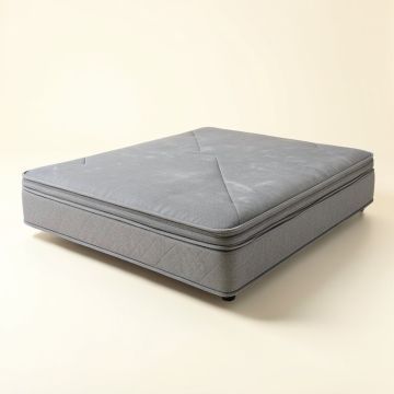 14 '' Firm Gel Memory Foam Mattress And Box Spring (synthetic illustration; no displayed measurements)