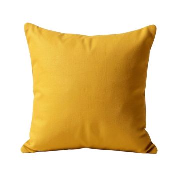 Amarillo Faux Throw Pillow