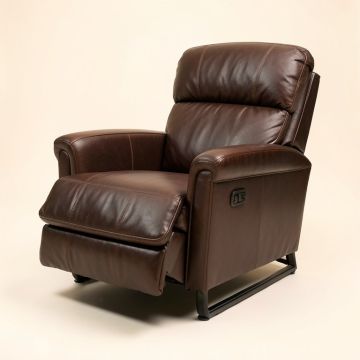 Alaxis 33 '' Wide Faux Leather Power Lift Assist Standard Recliner (synthetic illustration; no displayed measurements)