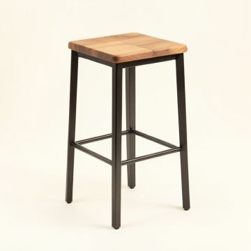 Irvington Solid Wood Bar & Counter Stool (synthetic illustration; no displayed measurements)