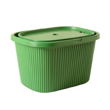 Heath Arc Laundry Hamper - Green