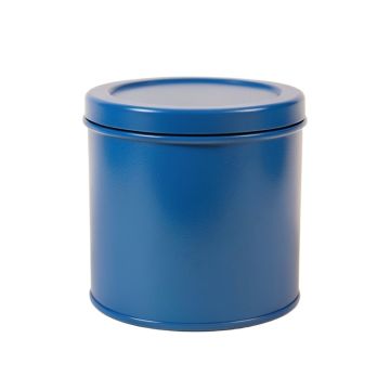 Fern Branch Storage Canister With Lid - Blue