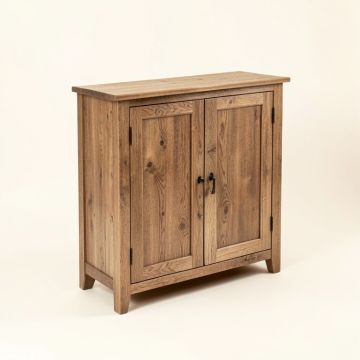 Charleville Rustic Wood 2 Door Accent Cabinet (synthetic illustration; no displayed measurements)