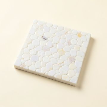 0.6 '' X 1.2 '' Seashell Mosaic Tile (synthetic illustration; no displayed measurements)