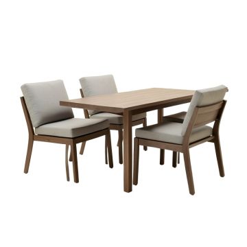 Ellamaria Square 2 - Person 19 '' Long Bistro Set With Cushions