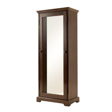 Askins Over The Door Jewelry Armoire With Mirror