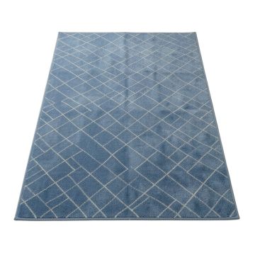 Spruce Bend Rectangular Area Rug - Blue