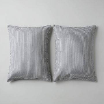 Oberlin Ticking Striped Cotton Pillowcase Pair (synthetic illustration; no displayed measurements)