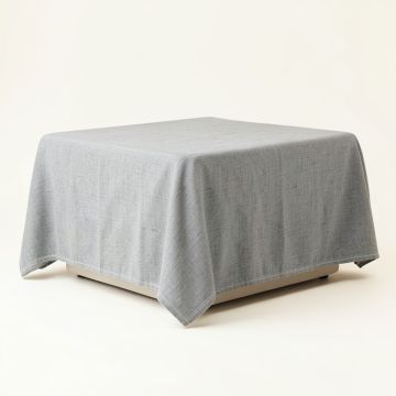 Bay Dell Flat Bed Sheet - Gray (synthetic illustration; no displayed measurements)