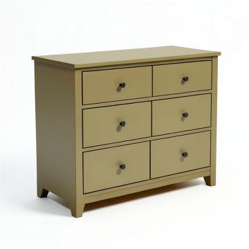 6 Drawer Double Dresser (synthetic illustration; no displayed measurements)