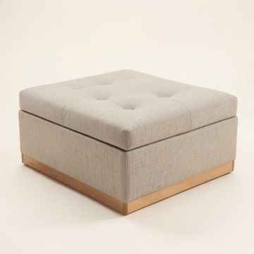 Camas Tufted Storage Ottoman (synthetic illustration; no displayed measurements)
