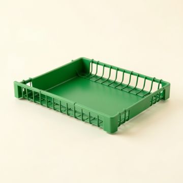 Briar Bluff Empty Under-Desk Cable Tray - Green (synthetic illustration; no displayed measurements)