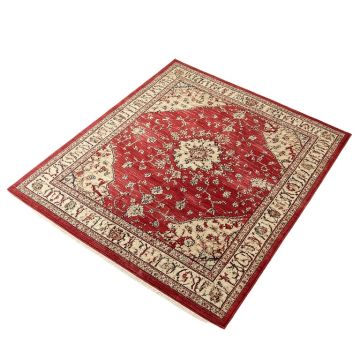 Noren Boho Power Loom Red/Beige Rug