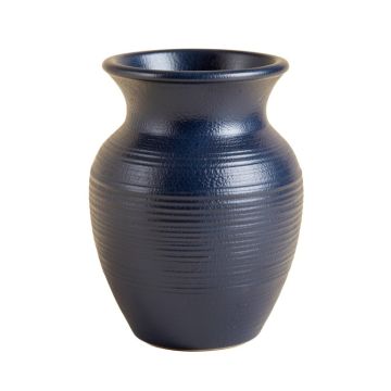 Cove Bluff Empty Decorative Vase - Navy