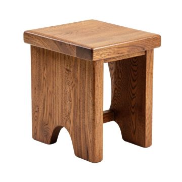 Rappaport Queen Bee Fairplay Carved Wooden Accent Stool